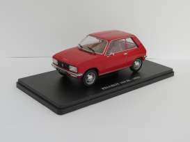 Peugeot  - 1976 Red - 1:24 - Magazine Models - 24peugeot104ZS - mag24peu104ZSr | Toms Modelautos