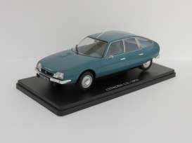 Citroen  - 1974 Blue - 1:24 - Magazine Models - 24citroenCX - mag24ciCXb | Toms Modelautos