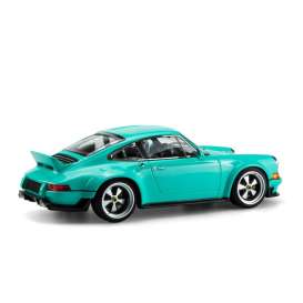 Porsche  - Singer Blue - 1:18 - Pop Race Limited - PR18-DLS-TBLU - PR18-DLS-TBLU | Toms Modelautos