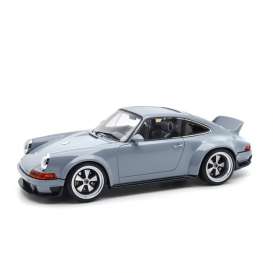 Porsche  - Singer Grey - 1:18 - Pop Race Limited - PR18-DLS-GREY - PR18-DLS-GREY | Toms Modelautos