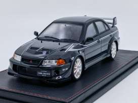 Mitsubishi  - Evo 6.5 Tommi Makinen black - 1:18 - Pop Race Limited - PR18-EVO65-BLK - PR18-EVO65-BLK | Toms Modelautos