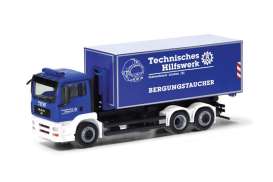 MAN  - TGA M blue - 1:87 - Herpa - H098038 - herpa098038 | Toms Modelautos