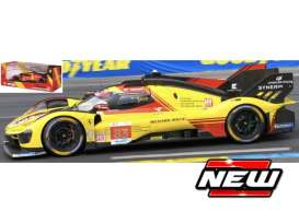 Ferrari  - 499P 2024 red/yellow/black - 1:24 - Bburago - 26313 - bura26313 | Toms Modelautos