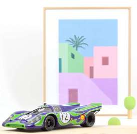 Porsche  - 917K 1970 blue/green - 1:12 - Norev - 127507 - nor127507 | Toms Modelautos