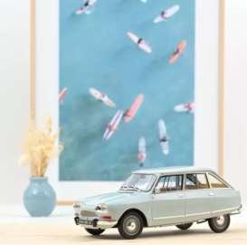 Citroen  - Ami 8 Club 1969 blue - 1:18 - Norev - 181669 - nor181669 | Toms Modelautos