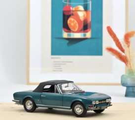 Peugeot  - 504 cabriolet 1969 blue - 1:18 - Norev - 184819 - nor184819 | Toms Modelautos