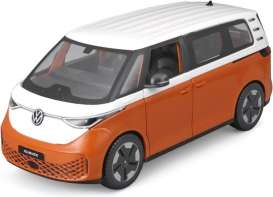 Volkswagen  - ID BUZZ Orange - 1:24 - Welly - 24119DT - welly24119DTo | Toms Modelautos