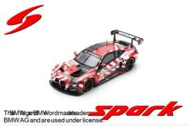 BMW  - M4 GT3 2024 red/white - 1:43 - Spark - S9147 - spaS9147 | Toms Modelautos