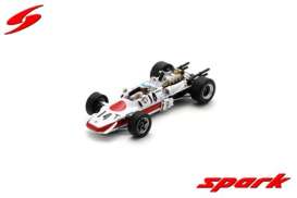 Honda  - RA302 1968 white/red - 1:43 - Spark - s6228 - spas6228 | Toms Modelautos