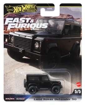 Land Rover  - Defender 90 black - 1:64 - Hotwheels - HYP74 - hwmvHYP74 | Toms Modelautos