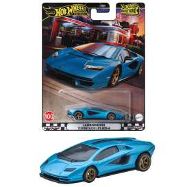 Lamborghini  - Countach LPI 800-4 blue - 1:64 - Hotwheels - HRT70 - hwmvHRT70 | Toms Modelautos