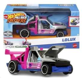   - Lolux pink/grey - 1:43 - Hotwheels - HPR76-LA11 - hwmvHPR76-LA11 | Toms Modelautos