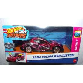 Mazda  - RX8 Custom 2004 various - 1:43 - Hotwheels - HWH36-LA10 - hwmvHWH36-LA10 | Toms Modelautos