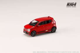 Suzuki  - Alto red - 1:64 - Hobby Japan - HJ641070AR - HJ641070AR | Toms Modelautos