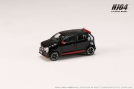 Suzuki  - Alto black - 1:64 - Hobby Japan - HJ642070ABK - HJ642070ABK | Toms Modelautos