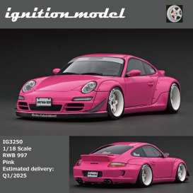 Porsche  - RWB 997 pink - 1:18 - Ignition - IG3250 - IG3250 | Toms Modelautos