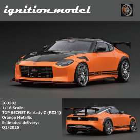 Nissan  - Fairlady 240 Z orange - 1:18 - Ignition - IG3382 - IG3382 | Toms Modelautos