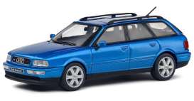 Audi  - S2 Avant 1994 blue - 1:43 - Solido - 4314506 - soli4314506 | Tom's Modelauto's