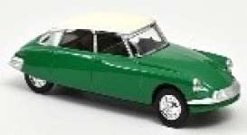 Citroen  - DS 19 1958 green/white - 1:58 - Norev - 310528 - nor310528 | Tom's Modelauto's
