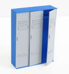 diorama  - blue/grey - 1:18 - Dioramatoys - DT31871bluegrey | Tom's Modelauto's