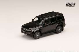 Toyota  - Land Cruiser 250 black - 1:64 - Hobby Japan - HJ644081BK - HJ644081BK | Toms Modelautos