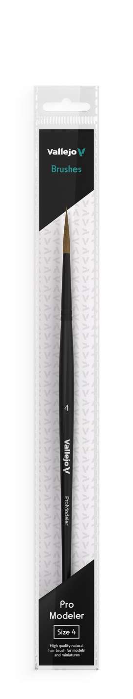 Brush  - black - Vallejo - VAL-B01004 - ValB01004 | Toms Modelautos