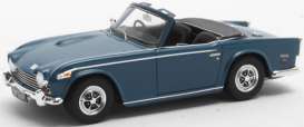 Triumph  - TR5 PI 1967 valencia blue - 1:43 - Matrix - 41902-042 - MX41902-042 | Toms Modelautos