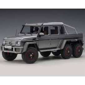Mercedes Benz  - G63 6x6 grey - 1:18 - AutoArt - 76308 - autoart76308 | Toms Modelautos