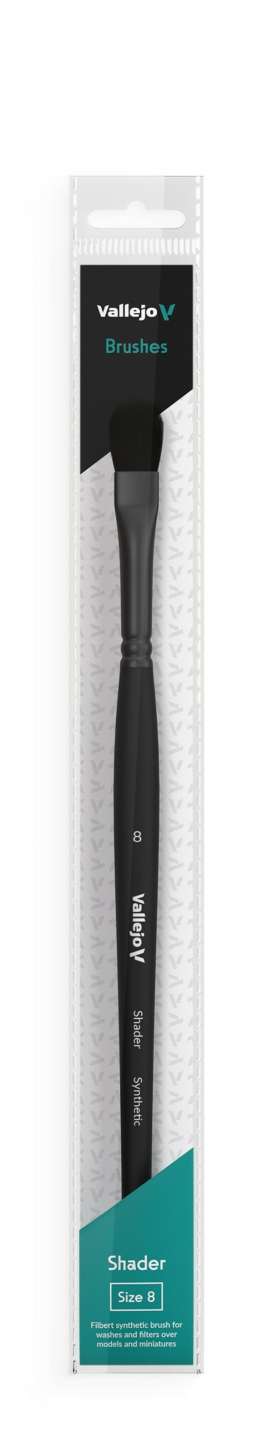 Brush  - black - Vallejo - VAL-B06008 - ValB06008 | Toms Modelautos