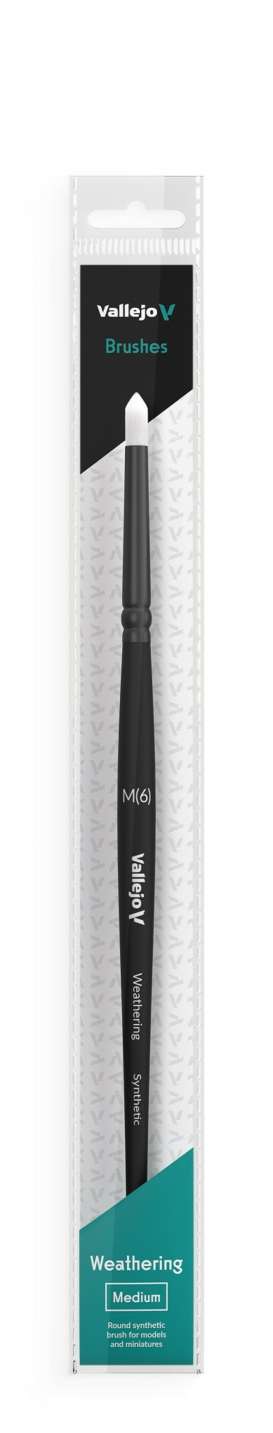 Brush  - black - Vallejo - VAL-B08002 - ValB08002 | Tom's Modelauto's