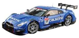 Nissan  - GT-R 2015 blue - 1:18 - Ebbro - 81023 - ebb81023 | Toms Modelautos