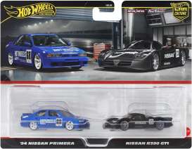 Nissan  - R390 GT1 & Primera various - 1:64 - Hotwheels - HRR74 - hwmvHRR74 | Toms Modelautos