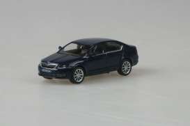 Skoda  - Octavia III 2012 blue pacific - 1:43 - Abrex - 143AB-026LT - ab143AB-026LT | Tom's Modelauto's