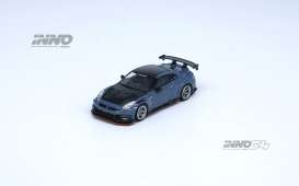 Nissan  - Skyline GT-R (R35) 2024 blue/black - 1:64 - Inno Models - in64-R35TS-HKTS24 - in64-R35TS-HKTS24 | Toms Modelautos