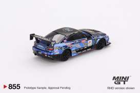 Nissan  - Silvia S15 D-MAX #70 2023 blue/black - 1:64 - Mini GT - 00855-BL - MGT00855-BL | Toms Modelautos