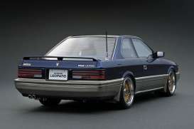 Nissan  - Leopard 3.0 Ultima (F31) blue/silver - 1:18 - Ignition - IG3701 - IG3701 | Toms Modelautos