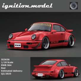   - RWB 964 red - 1:18 - Ignition - IG3636 - IG3636 | Toms Modelautos