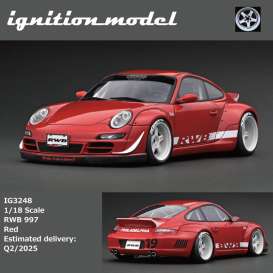   - RWB 997 red - 1:18 - Ignition - IG3248 - IG3248 | Tom's Modelauto's
