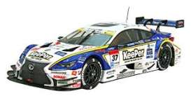 Lexus  - 2016 white/blue - 1:43 - Ebbro - 45385 - ebb45385 | Toms Modelautos