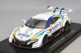 Honda  - NSX-GT 2018 white/blue - 1:43 - Ebbro - 45631 - ebb45631 | Toms Modelautos