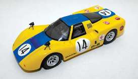 Daihatsu  - P5 1968 yellow/blue - 1:43 - Ebbro - 44379 - ebb44379 | Toms Modelautos