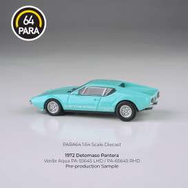 De Tomaso  - Pantera 1972 blue - 1:64 - Para64 - 55645 - pa55645lhd | Toms Modelautos