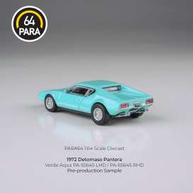 De Tomaso  - Pantera 1972 blue - 1:64 - Para64 - 55645 - pa55645lhd | Toms Modelautos