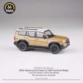 Toyota  - Land Cruiser 2024 Brown - 1:64 - Para64 - 65745 - pa65745rhd | Toms Modelautos