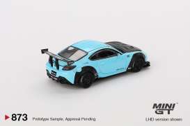 Toyota  - GR86 2024 baby blue - 1:64 - Mini GT - 00873-R - MGT00873rhd | Toms Modelautos