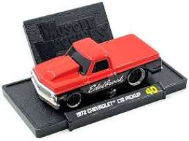 Chevrolet  - C10 Pick up 1972 red/black - 1:64 - Maisto - 15567RD-MJ - mai15567RD-MJ | Toms Modelautos
