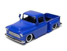 Chevrolet  - Stepside 1955 blue - 1:24 - Jada Toys - 34295 - jada34295 | Toms Modelautos
