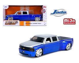 Chevrolet  - Silverado 1999 blue - 1:24 - Jada Toys - 35588 - jada35588 | Toms Modelautos