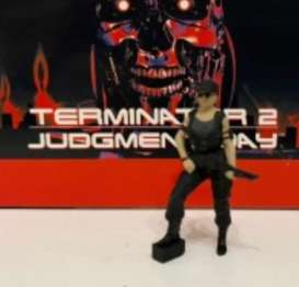Figures diorama - Sarah Connor Terminator  - 1:64 - Cartrix - CTLE64059 - CTLE64059 | Toms Modelautos
