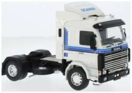 Scania  - 143 M 1987 white/blue - 1:43 - IXO Models - tr207 - ixtr207 | Toms Modelautos